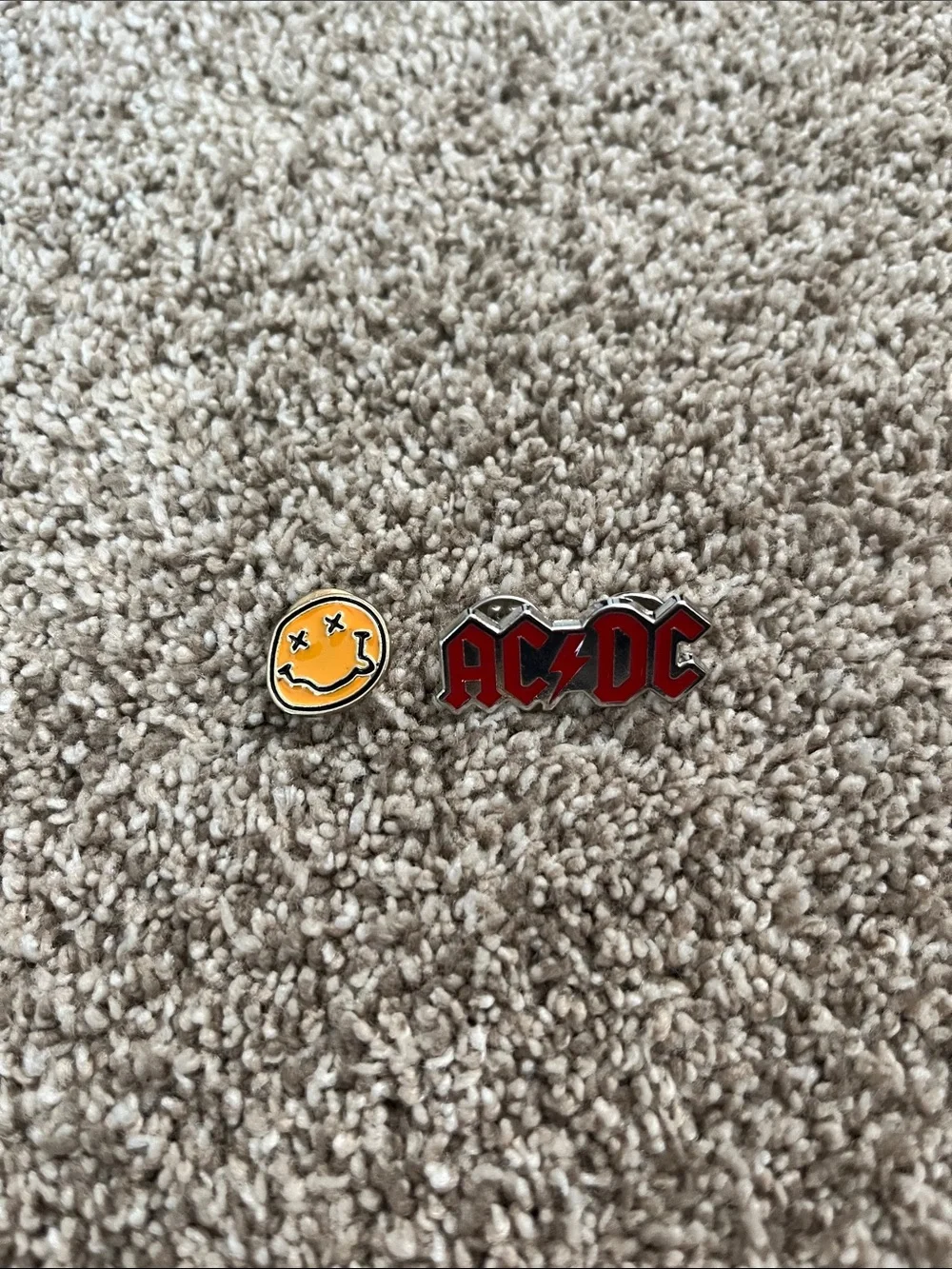 Nirvana & AC/DC Enamel Pins
